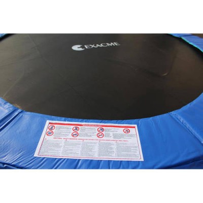 ExacMe 13-Foot Trampoline, with Safety Enclosure, Blue (Box 2 of 3)   
